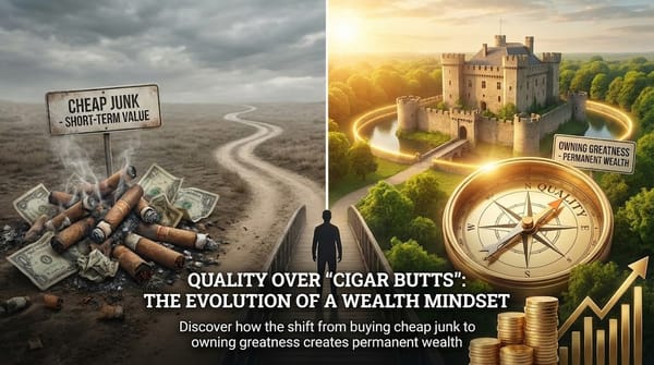 Quality Over "Cigar Butts": The Evolution of a Wealth Mindset